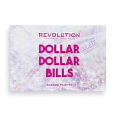 Makeup Revolution Paletka očních stínů Dollar Dollar Bills (Power Shadow Palette) 6,6 g