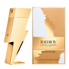 Carolina Herrera Bad Boy Gold Fantasy - EDT 2 ml - odstřik s rozprašovačem