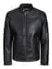 Jack&Jones Plus Pánská bunda JACLICHFIELD 12230055 Black (Velikost 5XL)