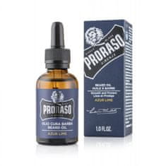 Proraso Olej na plnovous se středozemními citrusy Azur Lime (Beard Oil) 30 ml