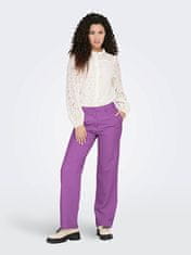 ONLY Dámské kalhoty ONLLANA-BERRY Straight Fit 15267759 Dewberry (Velikost 38)