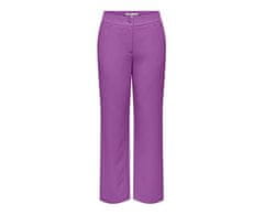 ONLY Dámské kalhoty ONLLANA-BERRY Straight Fit 15267759 Dewberry (Velikost 38)