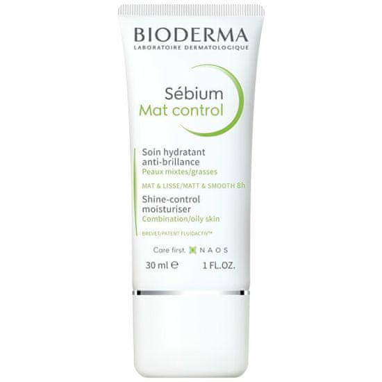 Bioderma Zmatňující hydratační pleťový krém Sebium Mat Control (Shine-Control Moisturiser) 30 ml