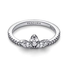 Pandora Půvabný stříbrný prsten se zirkony Timeless 192392C01 (Obvod 50 mm)