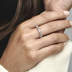 Pandora Slušivý stříbrný prsten se zirkony Timeless 192397C01 (Obvod 56 mm)