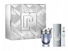 Paco Rabanne Invictus - EDT 100 ml + deodorant ve spreji 150 ml + EDT 10 ml