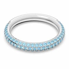 Swarovski Nádherný prsten s modrými krystaly Swarovski Stone 5642903 (Obvod 52 mm)