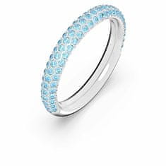 Swarovski Nádherný prsten s modrými krystaly Swarovski Stone 5642903 (Obvod 52 mm)