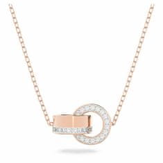 Swarovski Slušivý bronzový náhrdelník s přívěskem Hollow 5636496