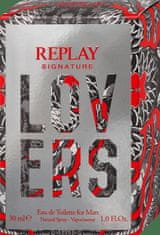 Replay Signature Lovers Man - EDT 30 ml