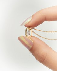 PDPAOLA Půvabný pozlacený náhrdelník písmeno "S" LETTERS CO01-530-U (řetízek, přívěsek)