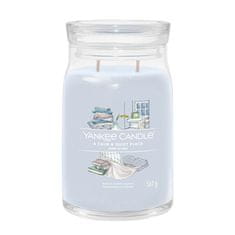 Yankee Candle Aromatická svíčka Signature sklo velké A Calm & Quiet Place 567 g