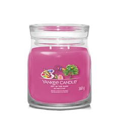 Yankee Candle Aromatická svíčka Signature sklo střední Art In the Park 368 g