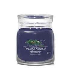 Yankee Candle Aromatická svíčka Signature sklo střední Lakefront Lodge 368 g