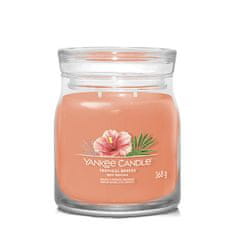 Yankee Candle Aromatická svíčka Signature sklo střední Tropical Breeze 368 g