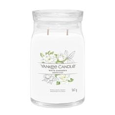 Yankee Candle Aromatická svíčka Signature sklo velké White Gardenia 567 g