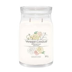 Yankee Candle Aromatická svíčka Signature sklo velké Wedding Day 567 g