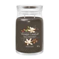 Yankee Candle Aromatická svíčka Signature sklo velké Vanilla Bean Espresso 567 g