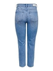 ONLY Dámské džíny ONLEMILY Straight Fit 15249500 Light Blue Denim (Velikost 25/32)