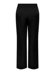 ONLY Dámské kalhoty ONLLANA-BERRY Straight Fit 15267759 Black (Velikost 36)