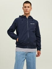 Jack&Jones Pánská bunda JJERUSH 12200208 Navy Blazer Solid (Velikost M)