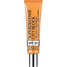 Clinique Tónovaný ochranný pleťový fluid SPF 50 Superdefense City Block (Daily Energy + Face Protector) 40 ml