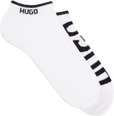 Hugo Boss 2 PACK - dámské ponožky HUGO 50469274-100 (Velikost 35-38)