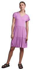 Pieces Dámské šaty PCNEORA Regular Fit 17125647 Violet (Velikost XS)