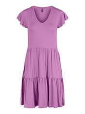 Pieces Dámské šaty PCNEORA Regular Fit 17125647 Violet (Velikost XS)