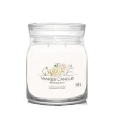 Yankee Candle Aromatická svíčka Signature sklo střední Wedding Day 368 g