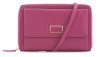 Lagen Dámská kožená crossbody kabelka BLC/5425 Cranberry