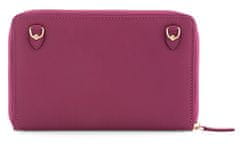 Lagen Dámská kožená crossbody kabelka BLC/5425 Cranberry