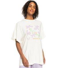 Roxy Dámské triko SWEET FLOWERS Oversize Fit ERJZT05469-WBK0 (Velikost M)