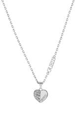 Guess Romantický ocelový náhrdelník Lovely Guess JUBN03035JWRHT/U