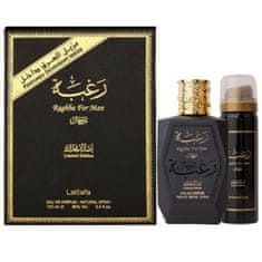 Raghba For Men - EDP 100 ml + deodorant ve spreji 50 ml