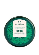 The Body Shop Čisticí a vyrovnávající peeling pro mastné vlasy a pokožku hlavy Tea Tree Purifying & Balancing (Hai