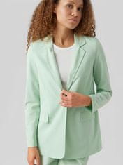 Vero Moda Dámský blejzr VMZELDA Loose Fit 10259211 Mist Green (Velikost 42)