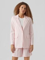 Vero Moda Dámský blejzr VMZELDA Loose Fit 10259211 Parfait Pink (Velikost 36)