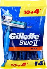 Gillette Pánská jednorázová holítka Gillette Blue2 Plus 10+4 ks