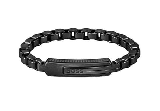 Hugo Boss Slušivý černý náramek Orlado 1580358