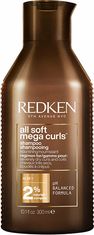 Redken Šampon pro suché kudrnaté a vlnité vlasy All Soft Mega Curls (Shampoo) (Objem 300 ml)