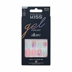 KISS Gelové nehty Gel Fantasy Allure - Variation 28 ks