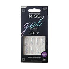 KISS Gelové nehty Gel Fantasy Allure - How Dazzling 28 ks