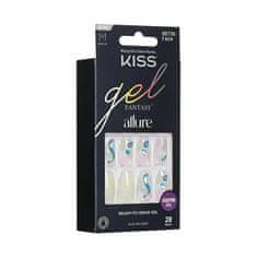 KISS Gelové nehty Gel Fantasy Allure - Band of Color 28 ks