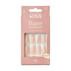 KISS Nalepovací nehty Bare but Better Nails - Nude Drama 28 ks