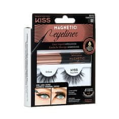 KISS Magnetické umělé řasy s očními linkami Eyelash Kit 03 (Magnetic Eyeliner)