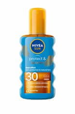 Nivea Olej na opalování ve spreji podporující zhnědnutí SPF 30 Sun (Protect & Bronze Oil) 200 ml