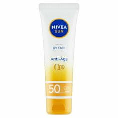 Nivea Protivráskový krém na opalování SPF 50 (UV Face Q10 Anti-Age & Anti-Pigments) 50 ml