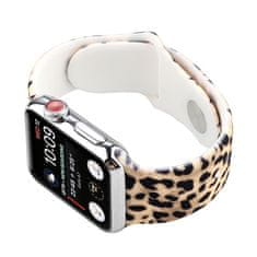 4wrist Silikonový řemínek pro Apple Watch - 42/44/45/49 mm - Cheetah