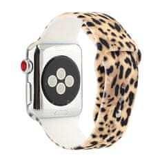 4wrist Silikonový řemínek pro Apple Watch - 42/44/45/49 mm - Cheetah